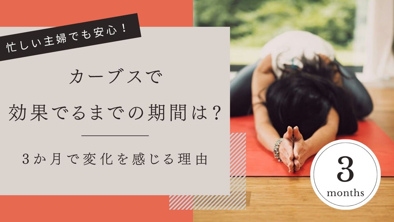 カーブス　効果出る　期間